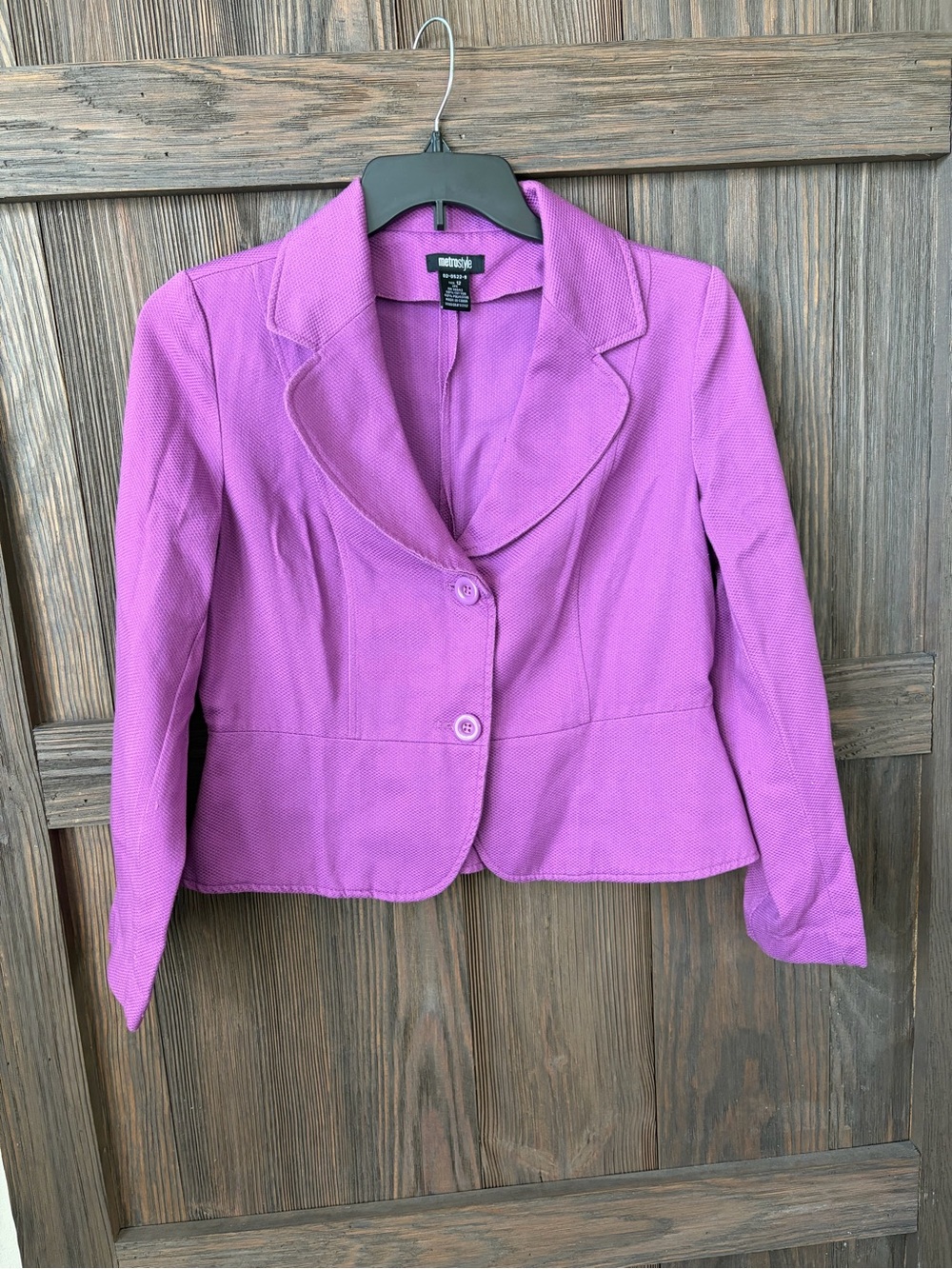 Orchid Purple Tailored Blazer Jacket & Skirt Suit